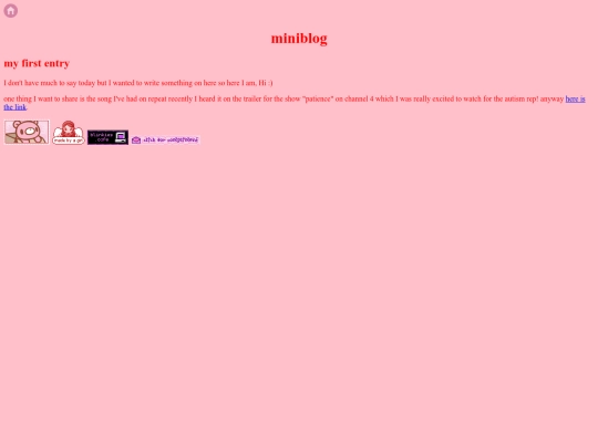 miniblog screenshot
