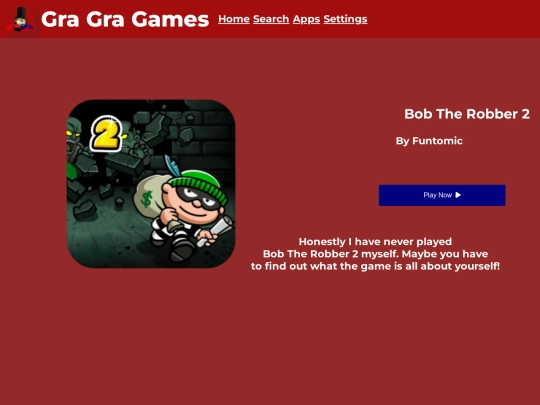 science/games/bob-the-robber-2 screenshot