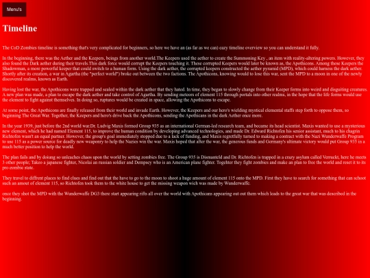 Timeline screenshot