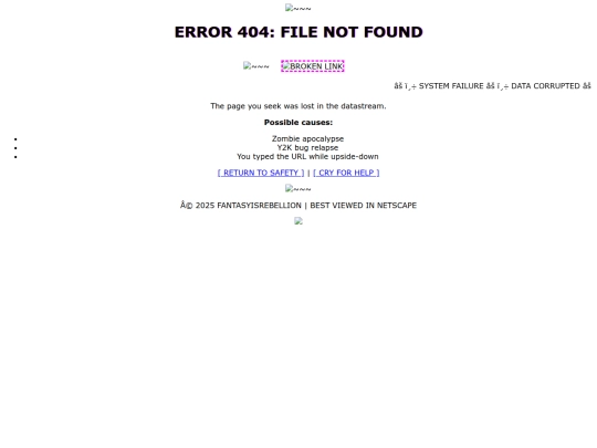not_found screenshot