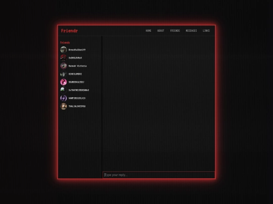 apps/friendr/messages screenshot