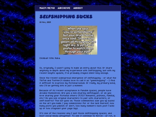 journal/posts/2025-11-28-Selfshipping-Sucks screenshot