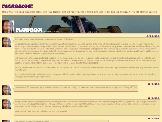 microblog/microblog screenshot