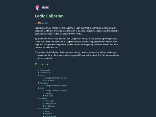 conlangs/caliprian/ladic screenshot