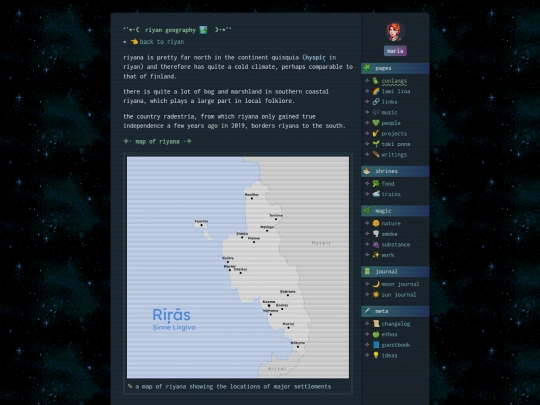 conlangs/riyan/geography screenshot