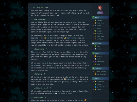 help screenshot