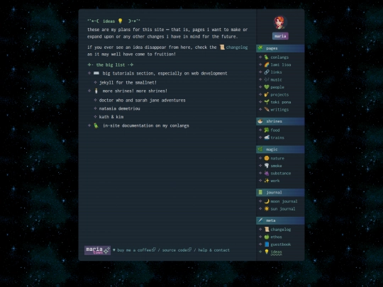 ideas screenshot