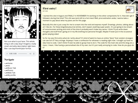 blog screenshot