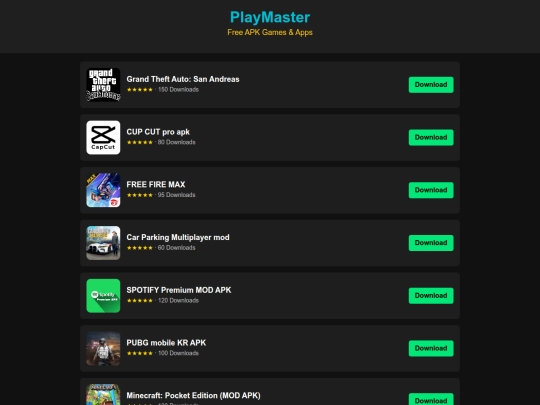 play master.neocities screenshot