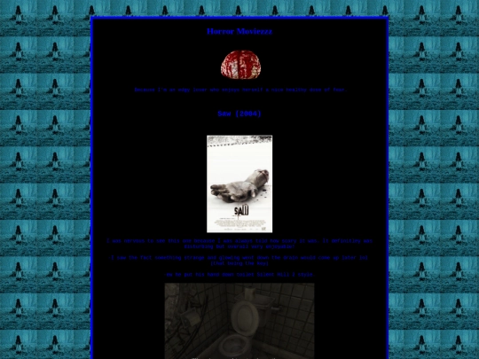 pages/creepy/horrormovies screenshot