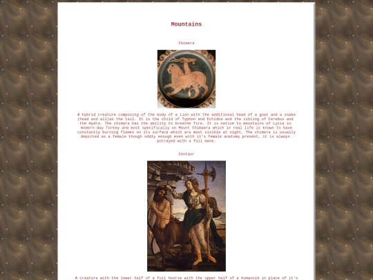pages/mythology/greece screenshot
