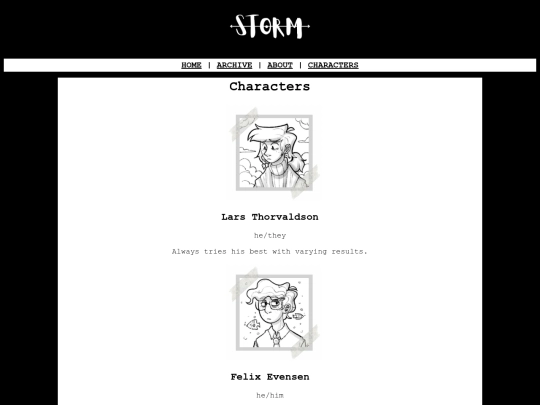 characters screenshot