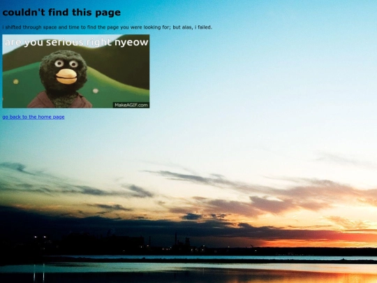 not_found screenshot