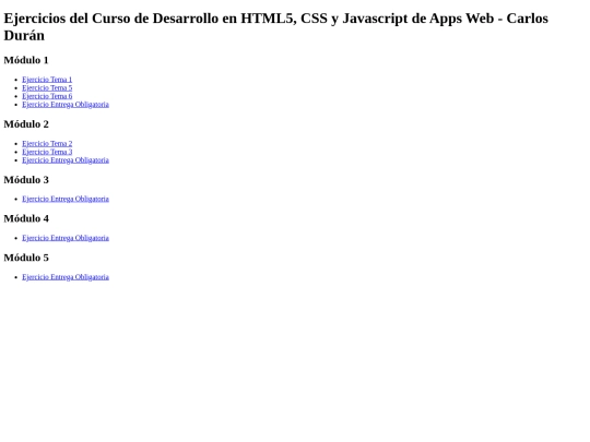 index screenshot