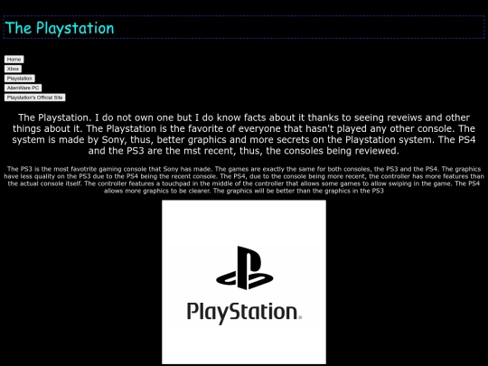 Playstaion screenshot