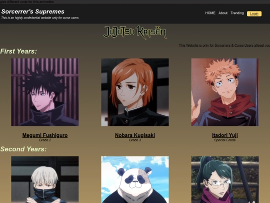 project2 screenshot