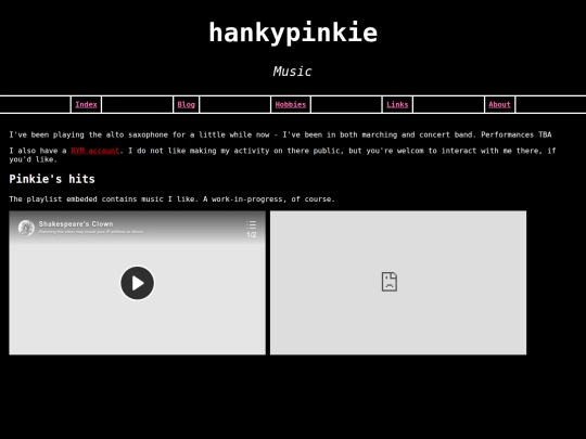 subpages/music screenshot