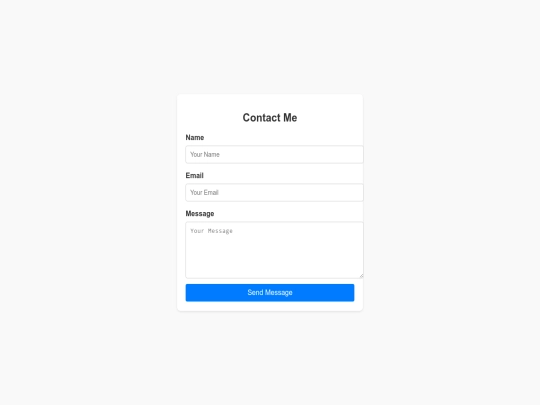 Contact screenshot
