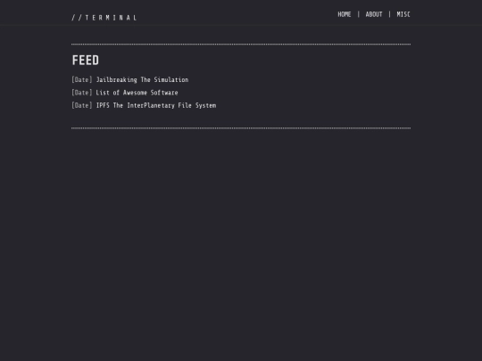 index screenshot