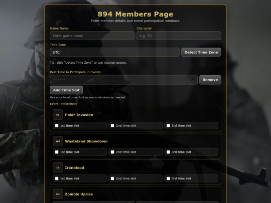 index screenshot