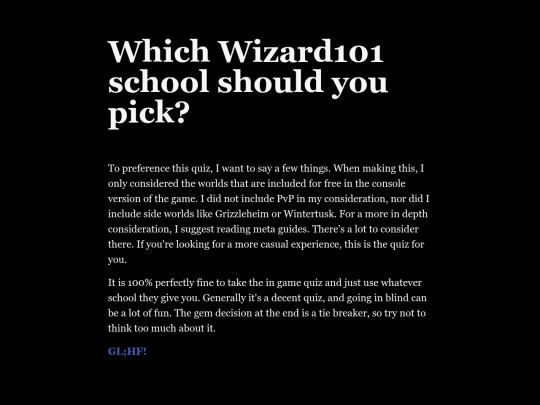 games/w101/quiz screenshot