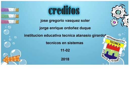 proyecto/index/creditos screenshot