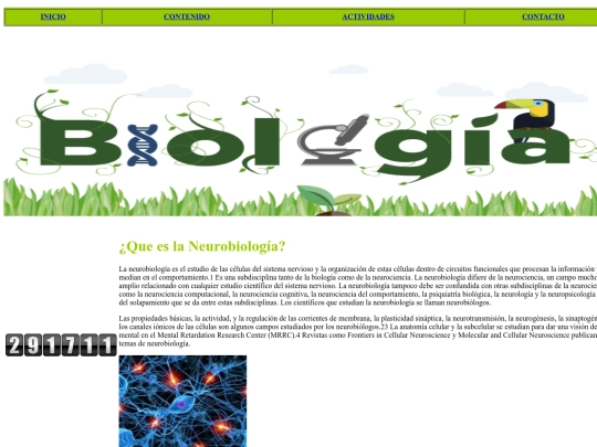 proyectohtml/neurobiologia screenshot