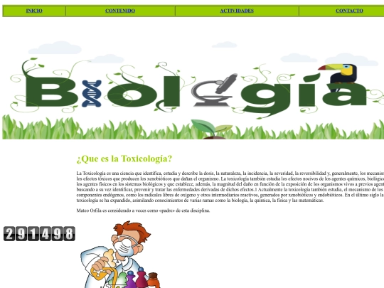 proyectohtml/toxicologia screenshot