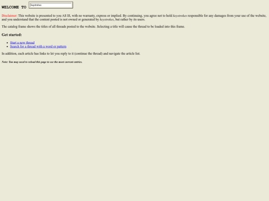 keystrk_welc screenshot