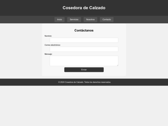 C.Z/pages/contacto screenshot