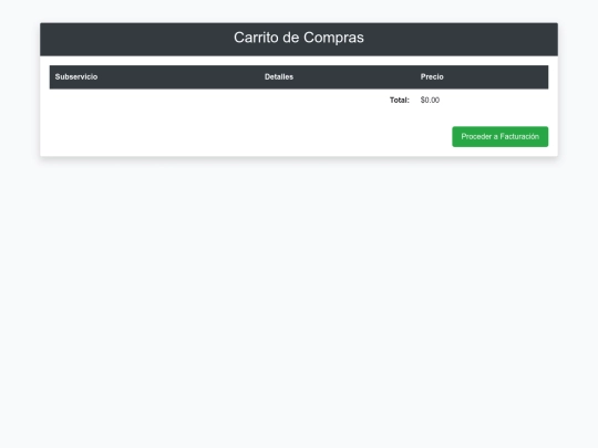 Zapateria/pages/carrito screenshot