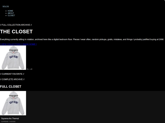 closet screenshot