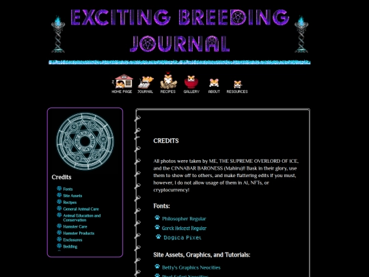 resources screenshot