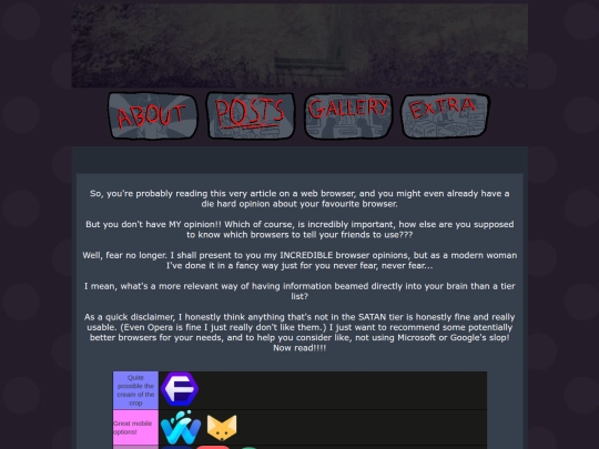 posts/browserparent screenshot