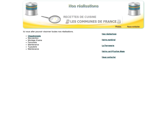 Base_RecettesCuisine screenshot