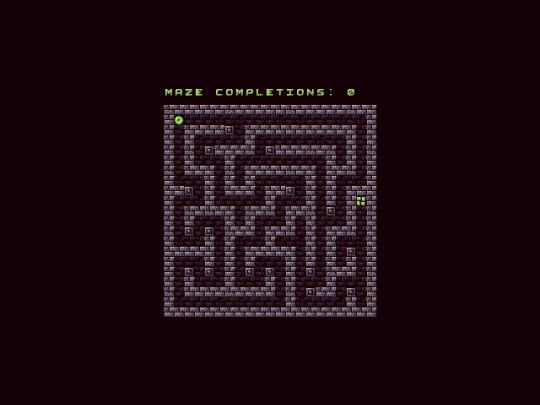 experiments/maze screenshot