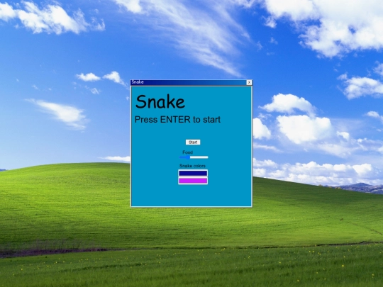 experiments/snake screenshot