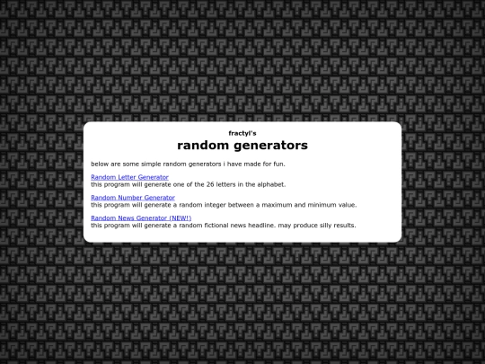 random screenshot