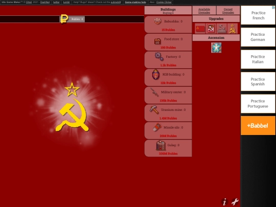 sovietclicker screenshot