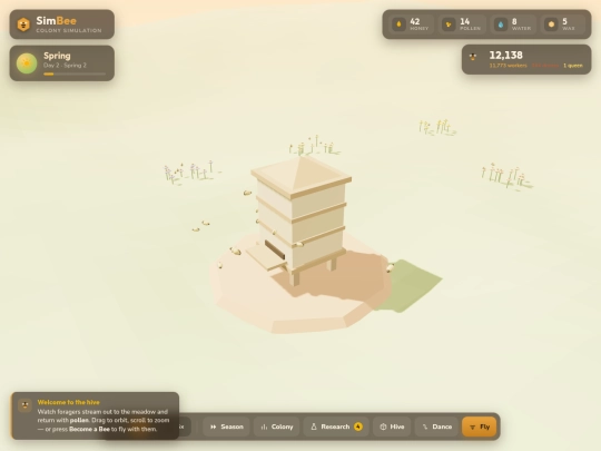 games/simbee/SimBee screenshot
