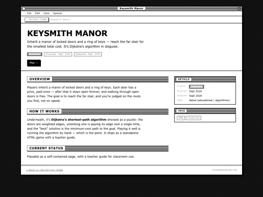projects/details/keysmith-manor screenshot