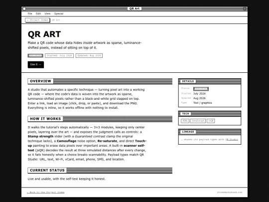 projects/details/qr-art screenshot
