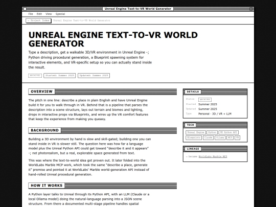 projects/details/ue-text-to-vr screenshot