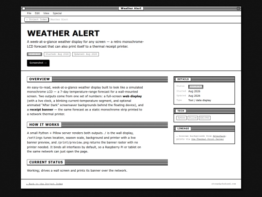 projects/details/weather-alert screenshot