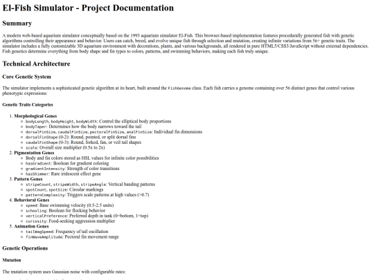 projects/fish/docs/elfish-project-docs screenshot