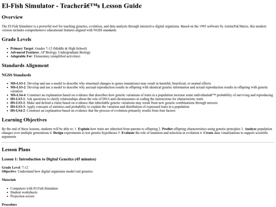projects/fish/docs/teacher-lesson-guide screenshot
