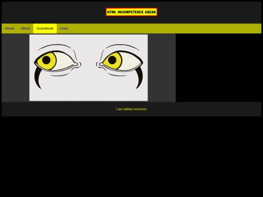 neocitiesguestbook screenshot