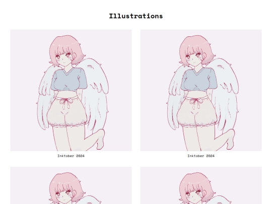 sketchbook/illustrations screenshot