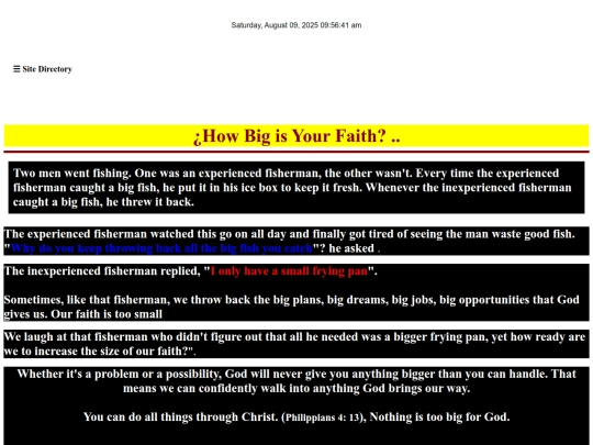faith screenshot