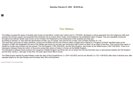 hittite screenshot